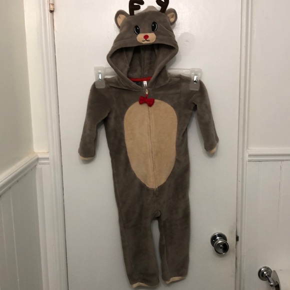 H&M baby reindeer outfit super soft 12-18m - Picture 3 of 5